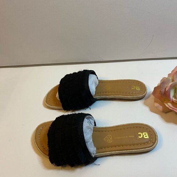 BC Footwear Big Ferris wheel fabric open toe 91/2 - Picture 8 of 10